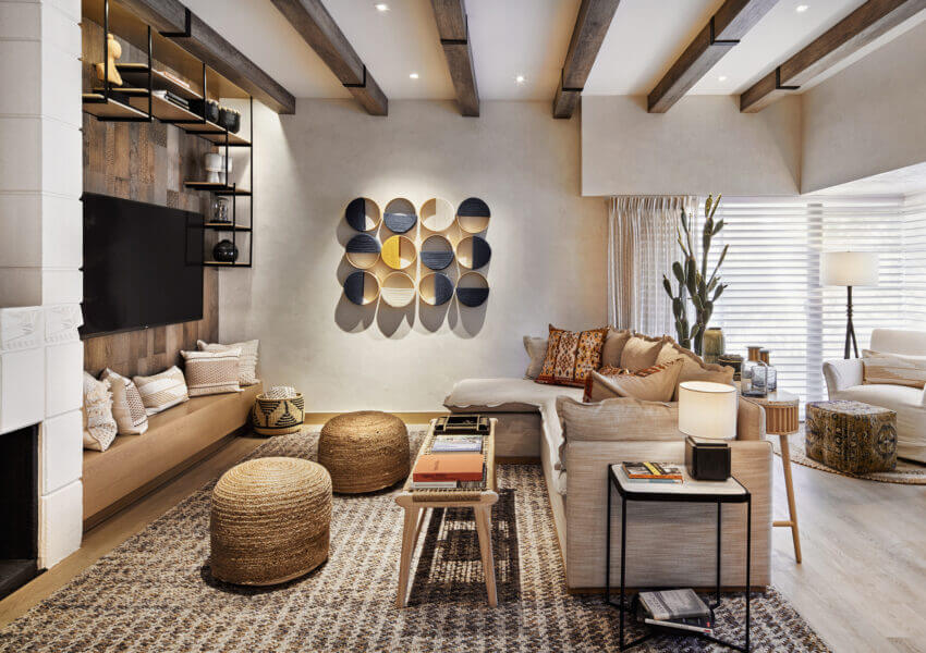 Renovated Luxury Resorts | Cottage Suite Living Room