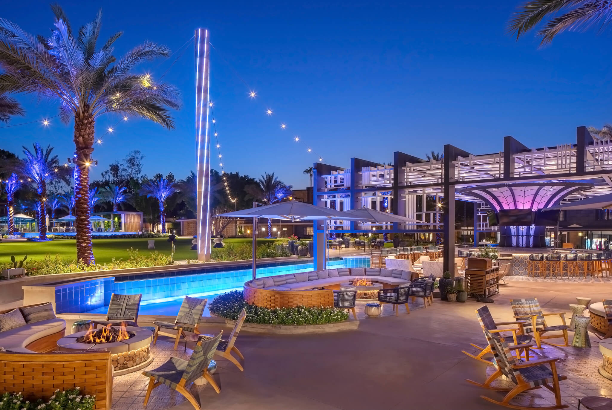 Spire Bar | Al fresco dining at Arizona Biltmore