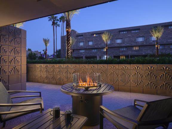 Firepit Patio Guest Room at Arizona Biltmore