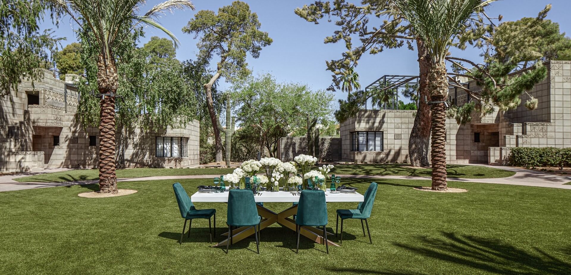 Cottage Court Event Set Up | Outdoor Meetings & Events in Phoenix